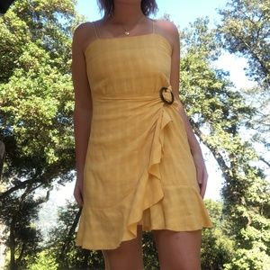 American Eagle Yellow Dress